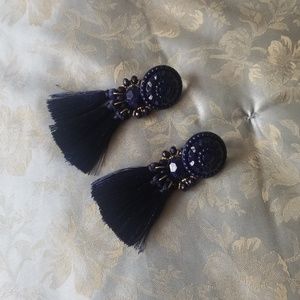🌺3 LEFT🌺H&M TASSEL FRINGE EARRINGS